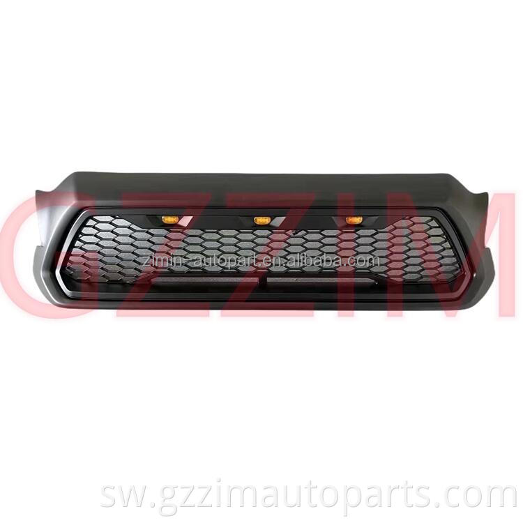 Gari Front Grill Auto Front Grille iliongoza Bumper Grille ya Tacoma 2012- 2015
